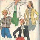 BUTTERICK PATTERN 5888 SIZE 12 MISSES' JACKETS IN FOUR VARATIONS BUTTERICK PATTERN 5888 SIZE 12 MISSES' JACKETS IN FOUR VARATIONS