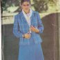 BUTTERICK PATTERN 6207 SIZE 10 MISSES' JACKET AND SKIRT