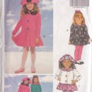BUTTERICK PATTERN 6373 SIZE 4 TODDLER'S DRESS, TOP, LEGGINGS, HAT