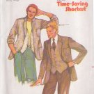 BUTTERICK PATTERN 6456 SIZE 40 MEN'S JACKET & VEST UNCUT