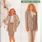 BUTTERICK PATTERN 6877 SIZES 12-14-16 MISSES' JACKET, PANTS, SKIRT UNCUT
