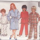 BUTTERICK PATTERN 6974 SIZES 12 & 14 FOR A CHILD'S ROBE, TOP AND PANTS