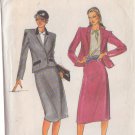 BUTTERICK PATTERN 6976 SIZE 12 MISSES' JACKET AND SKIRT