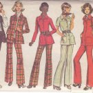 SIMPLICITY PATTERN 5247 SIZE 14 DATED 1972 MISSES' SHIRT JACKET, AND PANTS #1