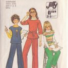 SIMPLICITY VINTAGE PATTERN 8122 SZS SM 7 & 8 CHILD'S PULLOVER TOP AND PANTS #3