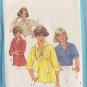 SIMPLICITY PATTERN 8209 SIZE 10 MISSES BLOUSES & PULLOVER TOP IN 4 VARIATIONS