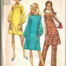 SIMPLICITY PATTERN 8999 MISSES’ MATERNITY DRESS IN 2 VARIATIONS, PANTS SIZE 16