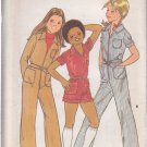 BUTTERICK PATTERN 5511 SIZE 12 GIRLS' JUMPSUIT IN 3 VARIATIONS UNCUT #2