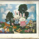 VOGUE PATTERN 1613 THREE SIZES OF BASKETS WITH BUNNY'S, DUCK AND DUCKLINGS