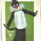 BUTTERICK PATTERN 6349 SZS S, M, L CHILD'S COSTUME SYLVESTER THE CAT UNCUT #2