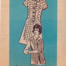 PRINTED PATTERN 9393 SIZE 14 MISSES' DRESS W/INSERT DETAIL CROCHETED VEST