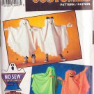 SIMPLICITY 0677 8648 NO SEW CHILD'S' HALLOWEEN COSTUMES SM -LG