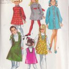 SIMPLICITY PATTERN 8426 SIZE 10 1/2 FOR GIRL’S DRESS, SLIP-DRESS, JUMPER UNCUT
