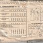 McCALL'S VINTAGE PATTERN 7382 SZ 14 DATED 1948 MISSES' DRESS W/FLOUNCE