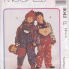 McCALL'S PATTERN 9042 DATED 1997 SZ 4/5/6 UNISEX JACKET OVERALL TOP HAT ROLL #2