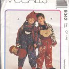 McCALL'S PATTERN 9042 DATED 1997 SZ 4/5/6 UNISEX JACKET OVERALL TOP HAT ROLL #1