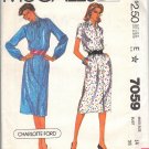 McCall's pattern 7059 dated 1980 size 14 Misses' dress uncut