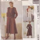 McCALL'S PATTERN 5028 SIZES 12/14/16 MISSES’ VEST, JUMPSUIT AND DRESS UNCUT