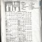 BUTTERICK PATTERN 5593 SIZE 18 1/2  MISSES' VEST, SKIRT, PANTS UNCUT