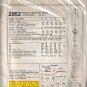 McCALL'S PATTERN 2952 SIZE 14 MISSES' DRESS OR TUNIC & PANTS