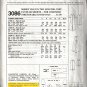 McCALL'S PATTERN 3086 SIZE 12 MISSES' COAT IN 2 LENGTHS, VEST, PANTS, SHORTS