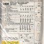 McCALL'S PATTERN 3408 SIZE 8 MISSES' UNLINED JACKET SKIRT PANTS