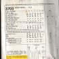 McCALL'S PATTERN 3703 SIZE 14 MISSES' DRESS in 2 VARIATIONS