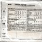 McCALL'S PATTERN 4781 SIZE 8 MISSES' DRESS