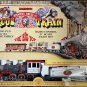 vintage emmett kelly jr. battery operated train (bachman)