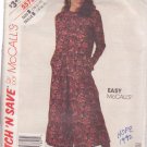 McCALL'S PATTERN 5578 MISSES' SZ 14/16 TOP & SPLIT SKIRT