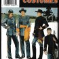 SIMPLICITY PATTERN 7274 SZ XS & SM MEN'S & TEEN BOYS CIVIL WAR COSTUMES