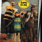 SIMPLICITY 6671 ADLT SM BIRD KANGAROO BUMBLE BEE COSTUMES