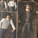 SMIPLICITY 2895 SZ 46-52 MEN'S FROCK COAT, VEST, SHIRT UNCUT