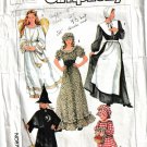 SIMPLICITY 7650 SZ MD MISSES' COLONIAL, PURITAN, WITCH, ANGEL COSTUMES