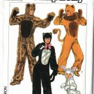 SIMPLICITY 5739 SZ 2/4 CHILDS' LION, BEAR, CAT AND BUNNY COSTUMES. SIMPLICITY 5739 SZ 2/4 CHILDS' LION, BEAR, CAT AND BUNNY COSTUMES.