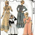 McCall's PATTERN 2057 SZ 7 GIRL'S PURITAN, 3 VERSIONS OF COLONIAL DRESSES