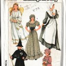 SIMPLICITY 7650 SZ 2/4 GIRL'S COLONIAL, PURITAN, WITCH, ANGEL COSTUMES