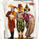 SIMPLICITY PATTERN 7117 SZ SM ADLT 2 PIECE JESTER & CLOWN, 1 PIECE CLOWN COSTUME