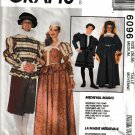 McCALL'S PAATTERN 6096 SZ MD ADLT MEDIEVAL RENAISSANCE COSTUMES