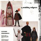 McCALL'S PATTERN 4404 SZ 2/4 CHLD MEDIEVAL COSTUMES 6 VERSIONS