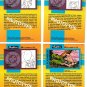DC COSMIC TEAMS 1993 SKYBOX PROTOTYPE PROMO CARDS 34, 35, 36 AND 60 FOES OF SUPERMAN