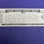 1976 Nabisco Sugar Daddy SPORTS WORLD #3 SERIES #2 DIVING CARD