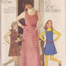 SIMPLICITY PATTERN 5203 SZ 11/12 TEENS JUNIORS JUMPER 2 LENGTHS NECKLINE INTEREST