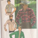 SIMPLICITY PATTERN 7698 SZ 40 MEN'S SHIRTS