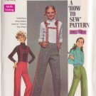 SIMPLICITY 8415 PATTERN MISSES’ PANTS 3 VARIATIONS, SUSPENDERS SIZE 24 UNCUT