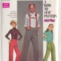 SIMPLICITY 8415 PATTERN MISSES’ PANTS 3 VARIATIONS, SUSPENDERS SIZE 24 UNCUT