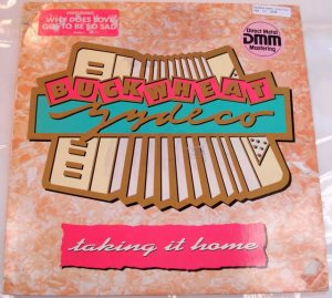 Buckwheat Zydeco Taking it Home LP 1988