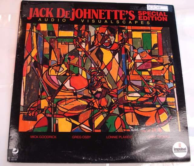 Jack de Johnette Audio Visualscapes 1988 Impulse LP