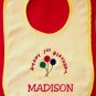 PERSONALIZED HAPPY BIRTHDAY BIB  -  any age!
