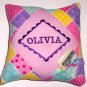 PERSONALIZED tooth fairy pillow BOUTIQUE PINK